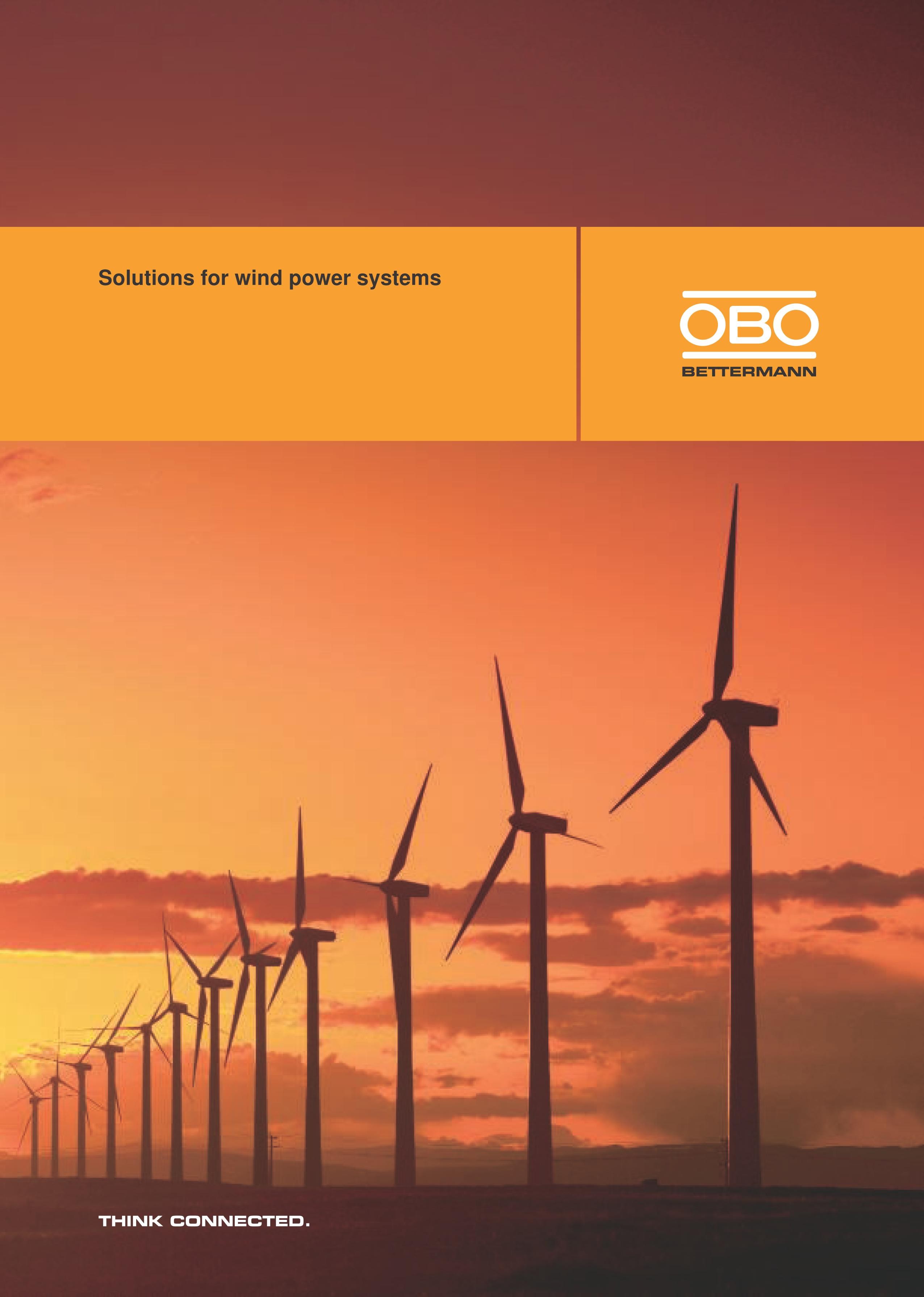 Solutions for wind power systems, OBO, OBO-Bettermann